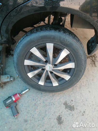 Летняя резина с дисками r15