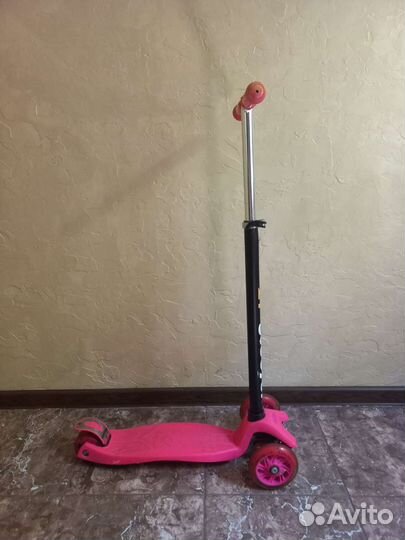 Самокат детский трехколесный б/у