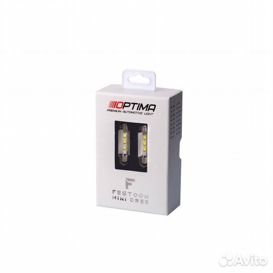 Светодиодная лампа Festoon C5W Optima mini-cree
