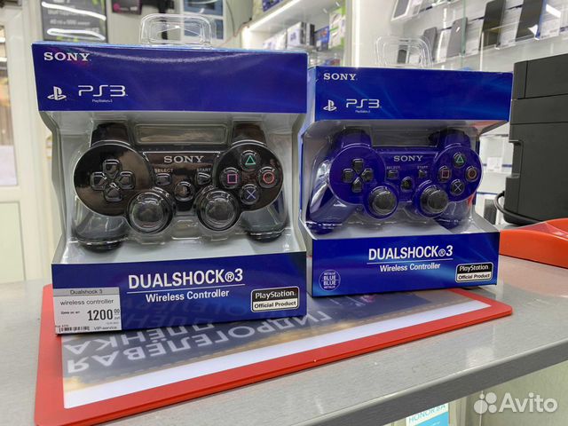Джойстик беспроводной для PS3 Новый