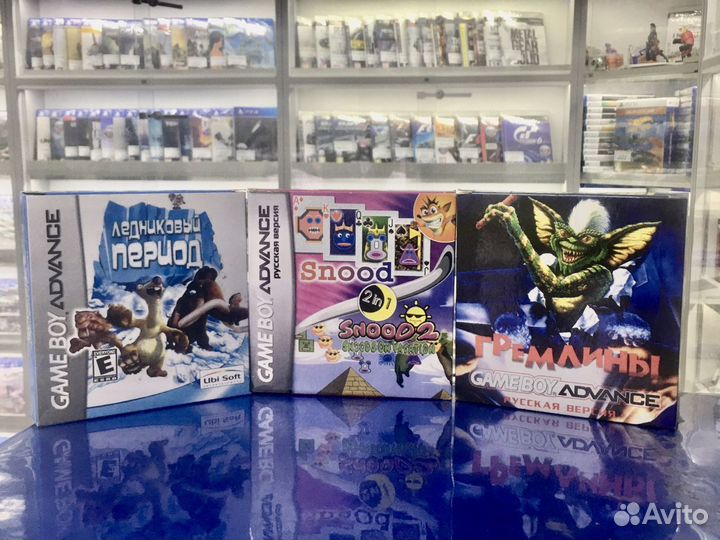 Gameboy картриджи Гремлины - Snood 2 - Ледниковый