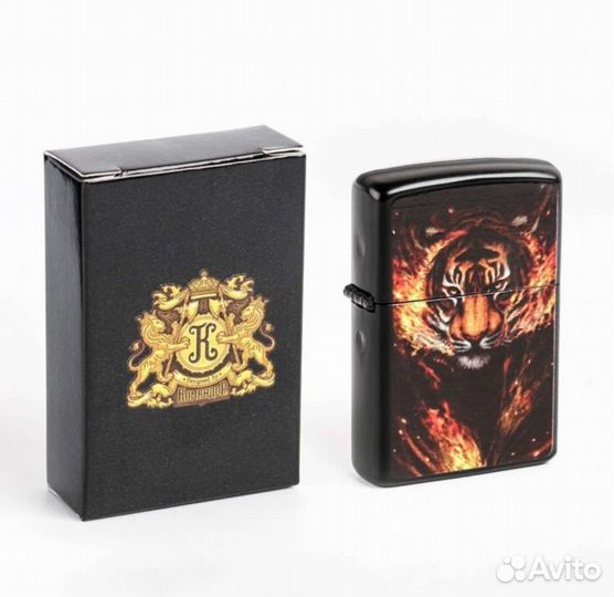 Зажигалка бензиновая zippo зиппо с рисунком