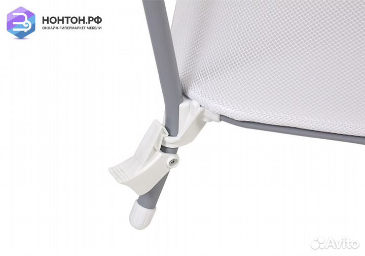 Манеж Classic French Teddy белый / серый