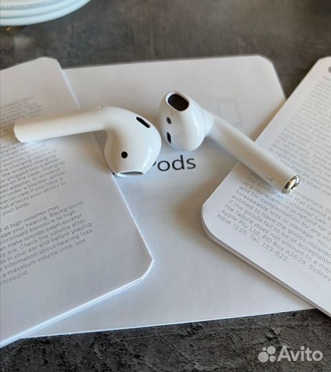 Беспроводные наушники apple airpods 2