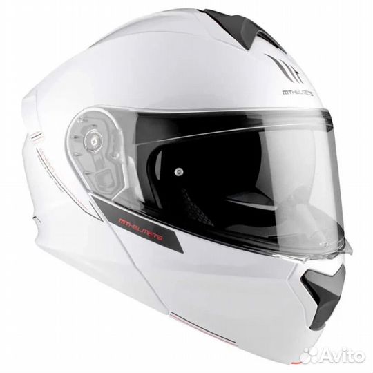 MT Helmets Genesis SV modular helmet Белый