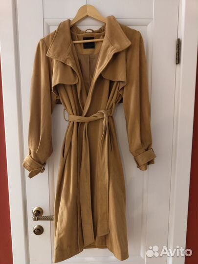 Тренч плащ замша Selected Denmark