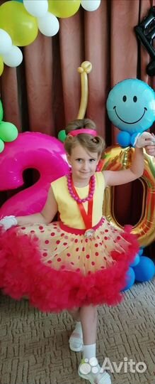 Платье для девочки на выпускной 7-8 лет