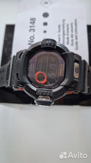 Часы casio g shock riseman