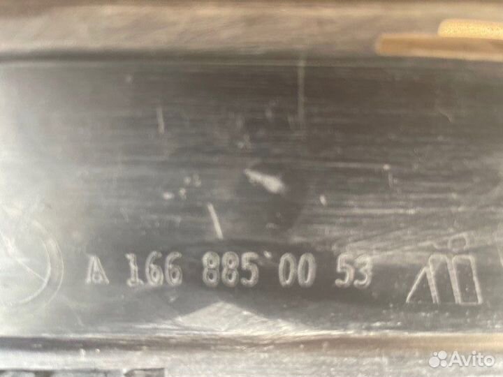 Юбка бампера задняя Mercedes Benz Gl Class W 166 С