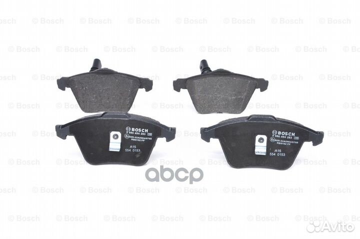 Колодки тормозные 0986494283 Bosch