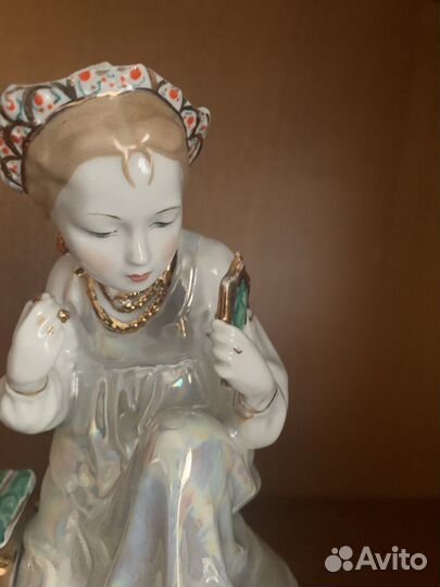 Статуэтки СССР 70 год малахитовая шкатулка