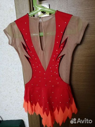 Купальник для художественной гимнастики р. 122 +12