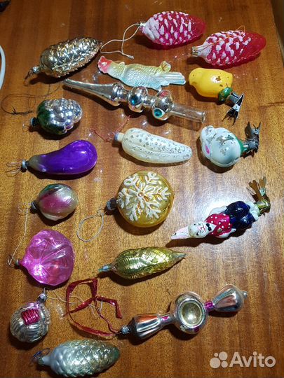 Ёлочные игрушки СССР