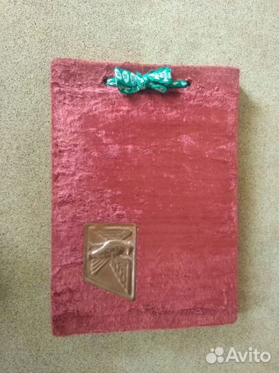 Раритет. Винтажный альбом из СССР. Плюш