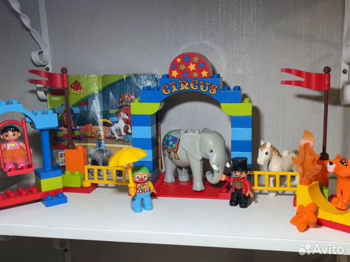 Lego duplo большой цирк 10504,10847оригинал10870
