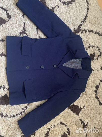 Пиджак и жилетка для школьника