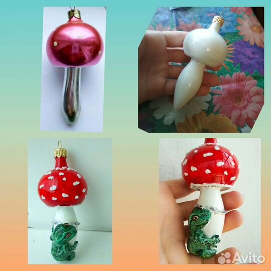 Реставрация елочных игрушек, керамических изделий