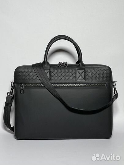 Мужской кожаный портфель Bottega Veneta