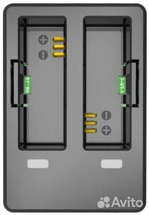 Зарядное устройство для 2х аккумуляторов sjcam Dua