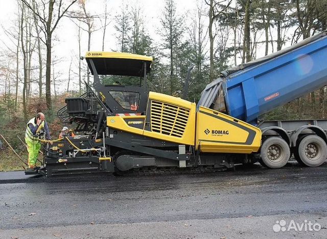 Аренда асфальтоукладчика Bomag BF 600 C-2