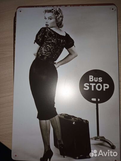 Жестяная табличка