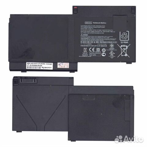 Аккумулятор HP EliteBook 720 G1 11.1V 46Wh