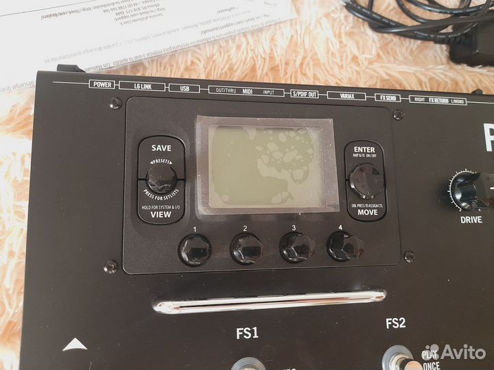 Гитарный процессор line 6 POD HD 500X