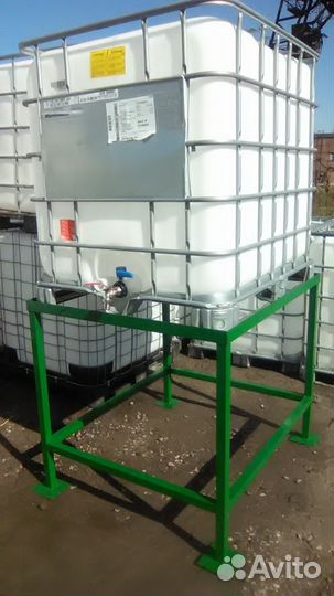 Постамент еврокуба 1000л для полива