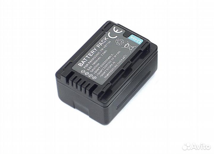 Аккумулятор для Panasonic HC-V110 3.6V 1940mAh