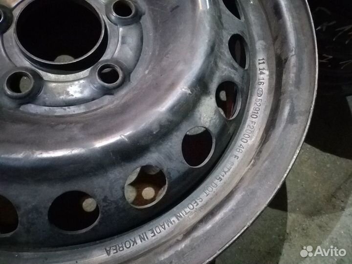 Комплект дисков R15 Hyundai Kia Хундай Киа