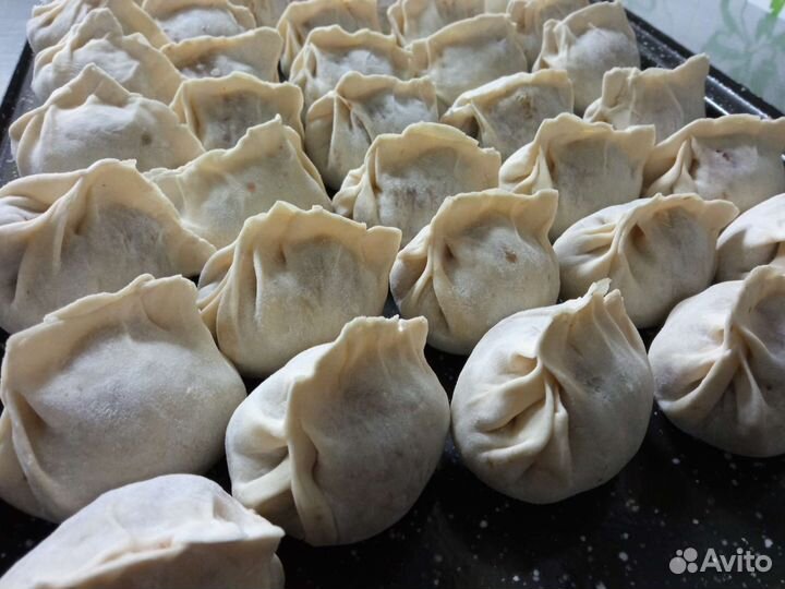 Манты домашние с тончайшего теста