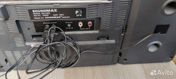 Магнитофон Soundmax