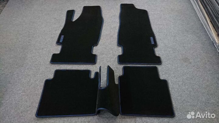Автоковрики для LADA (ваз) Niva (Нива), чёрные