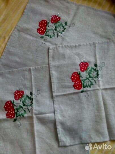 Салфетка, салфетка новогодняя, салфетка гобеленова