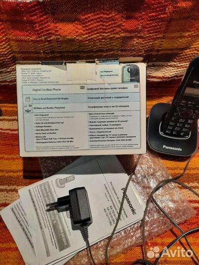 Радио телефон panasonic