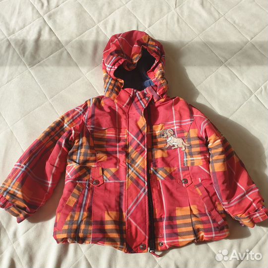 Продаю куртку Gusti зимнюю для девочки, р.104 (+6)