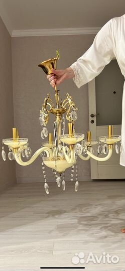 Люстра хрустальная