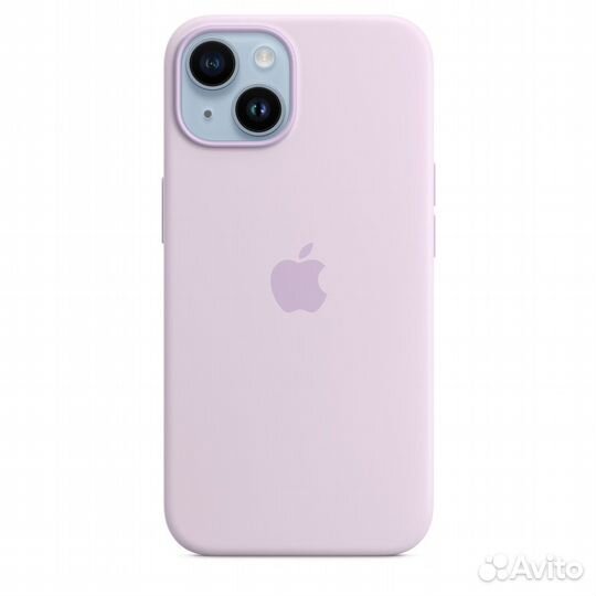 iPhone 14 Silicone Case with MagSafe - Lilac