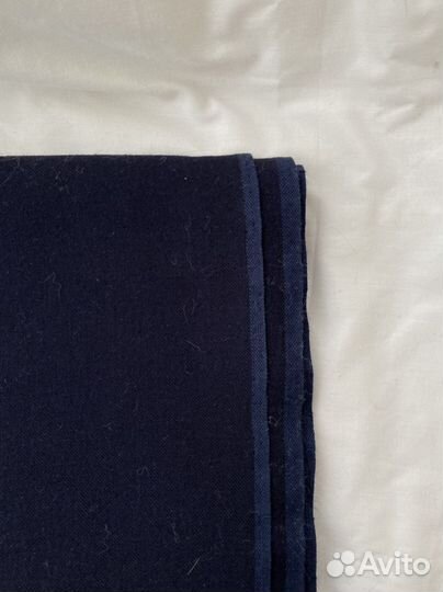 Ткань костюмная темно-синяя