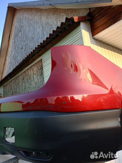 Задний бампер на Nissan Qashqai J11