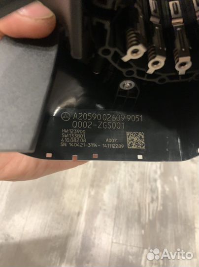 Mercedes w205 подрулевой шлейф mrm