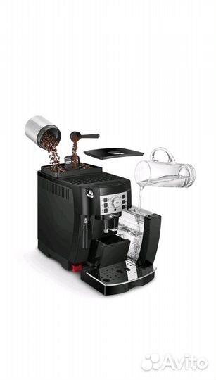 Кофемашина DeLonghi ecam 22.110.B черная