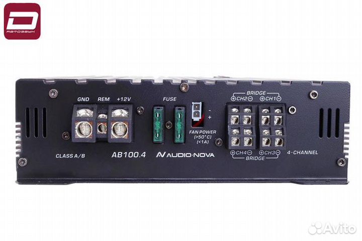 Audio nova AB100.4 4-х канальный усилитель, Cla