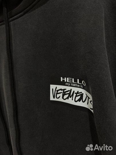 Vetements худи oversize (новая коллекция)