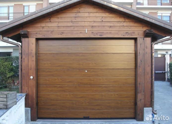 Гаражные секционные ворота дорхан 2500х2500