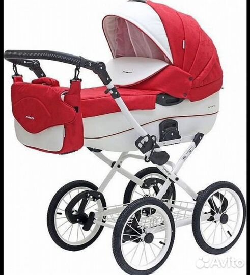 Коляска детская Riko Brano Ecco Prestige 2 в 1 (Кр