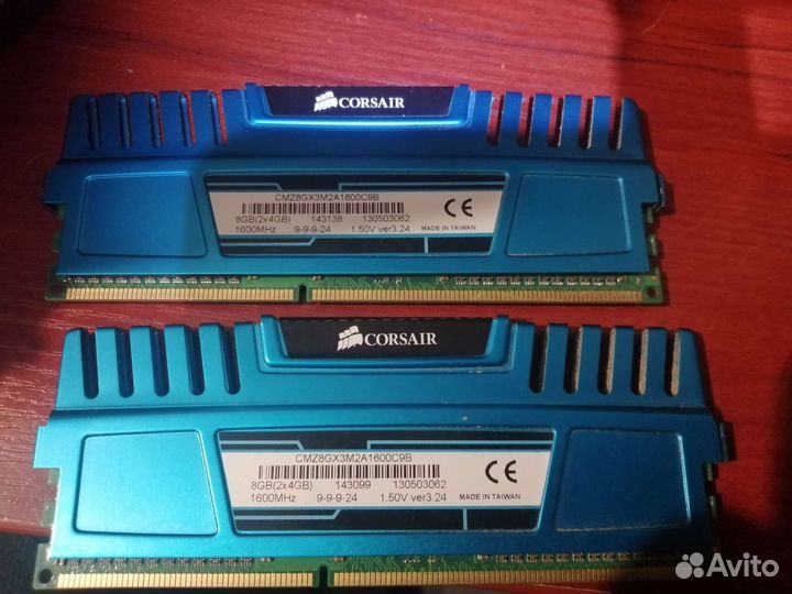 DDR3 16gb 1600-1866mghz наборы и ddr4