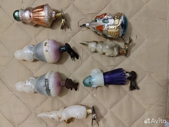 Елочные игрушки лотом