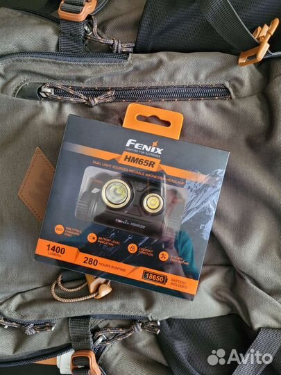 Налобный фонарь Fenix HM65R Raptor