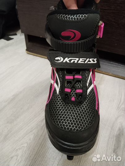 Коньки раздвижные 35 38